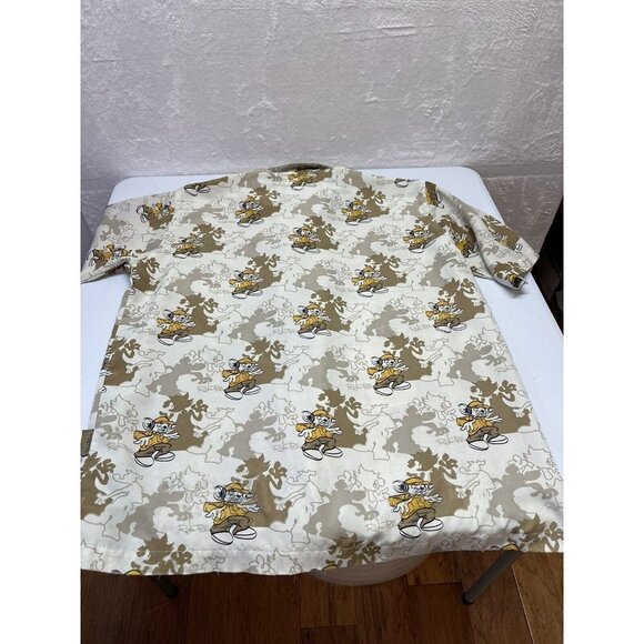 Collection RAWBLUE Shirt Mens XL Button Up Hawaiian Mouse Ghost Shadows - Picture 9 of 15